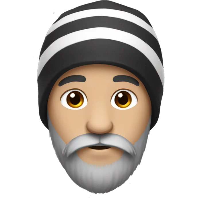badger with beard and beanie emoji