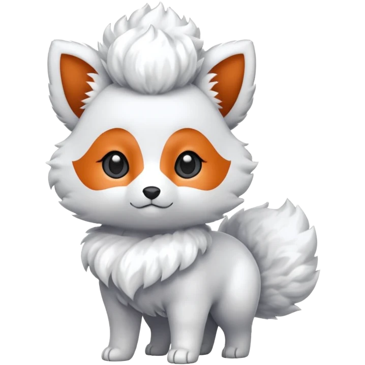 Alolan vulpix (all white) emoji