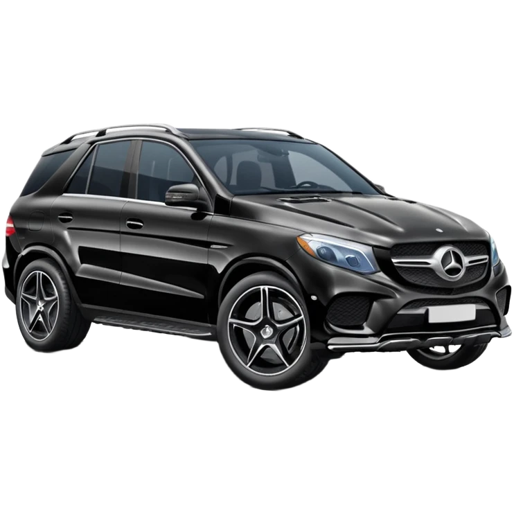 black mercedes gle emoji