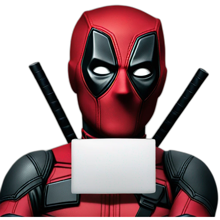 Deadpool and TV emoji