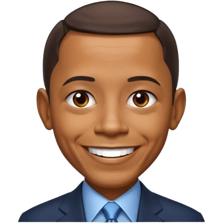 "Create a realistic portrait of Obama with natural lighting & soft background." emoji