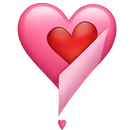 Heart with L emoji