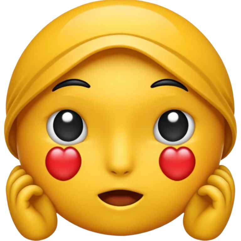 Naked woman sitting on a penis emoji