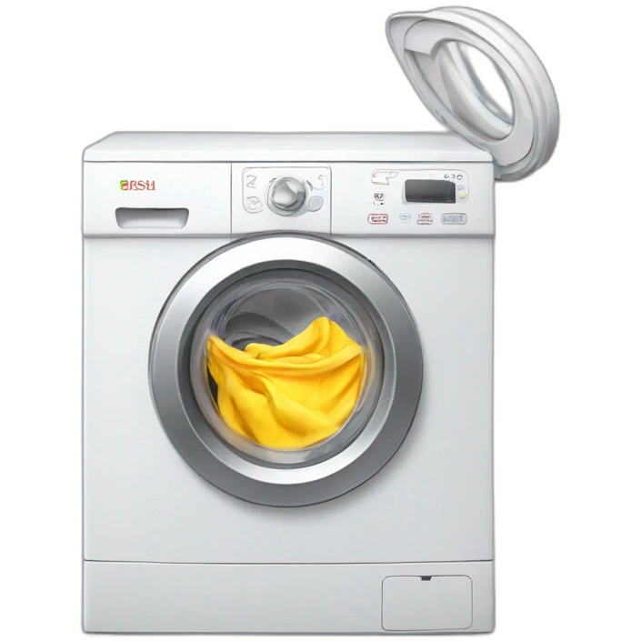 Washing machine, bosh emoji