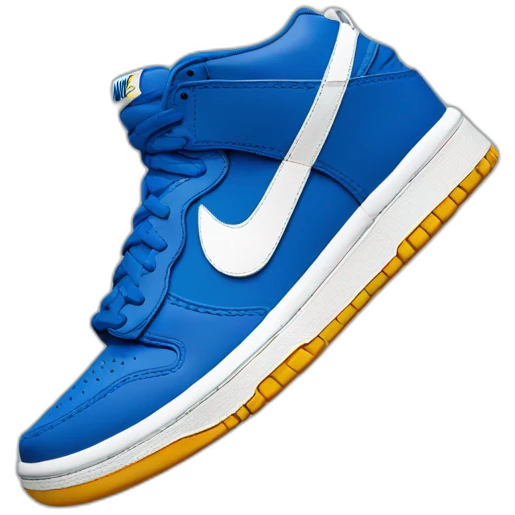 Dunk nike bleue emoji