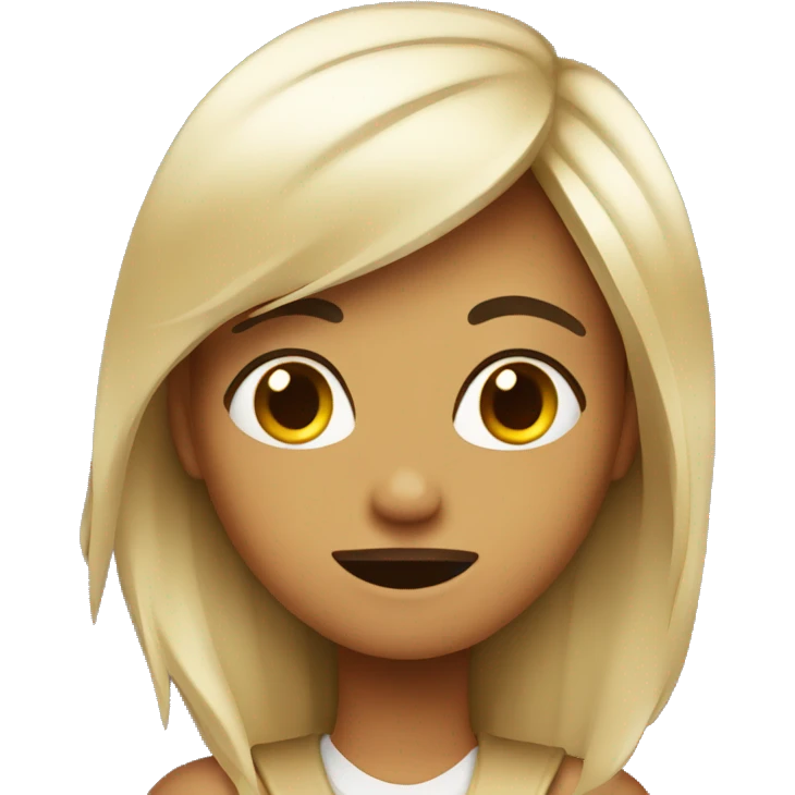 Sassy face emoji