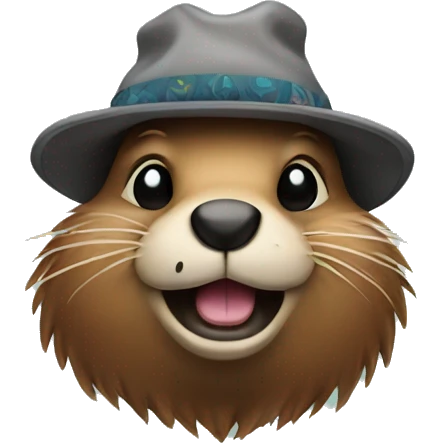 Hippy beaver  emoji