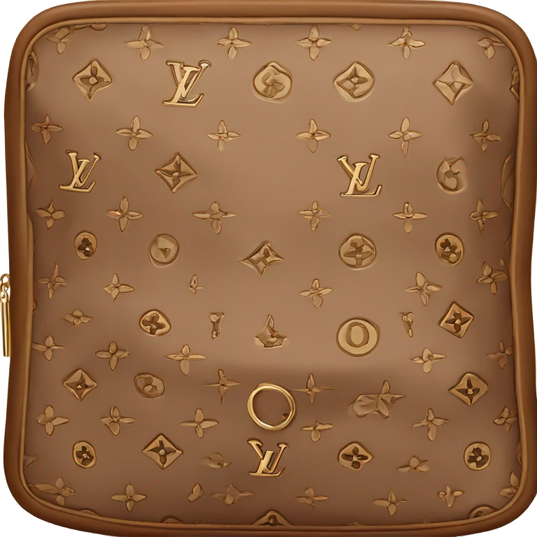 Louis Vuitton cosmetic bag  emoji