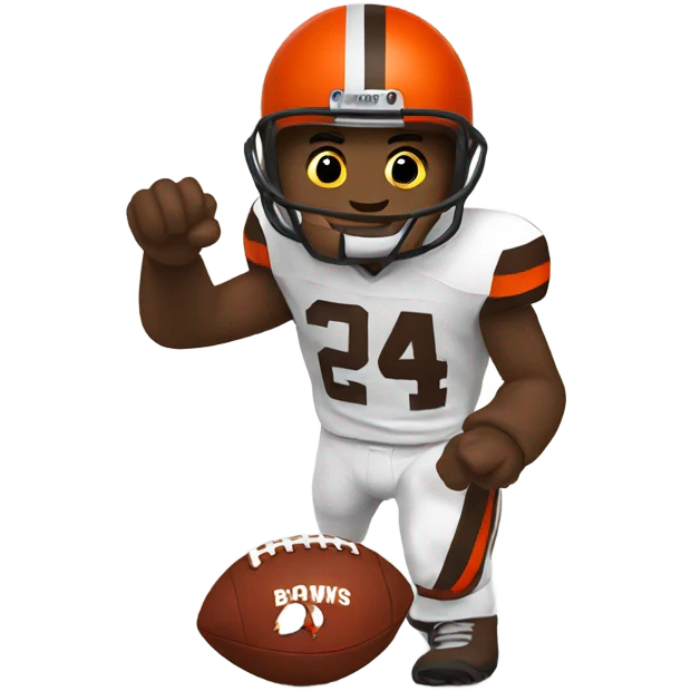 Cleveland browns emoji