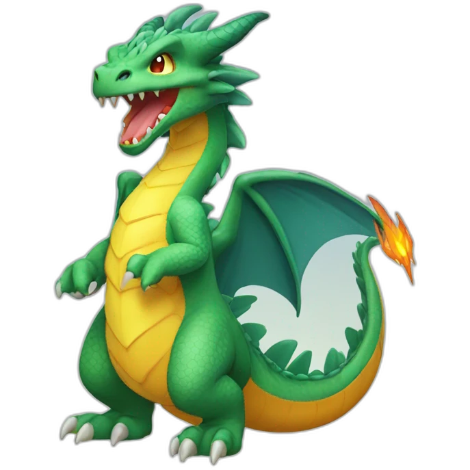 Dragon feu pokémon emoji