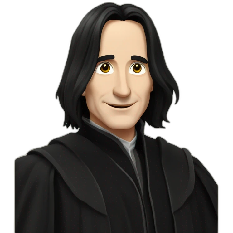 Happy Severus snape emoji