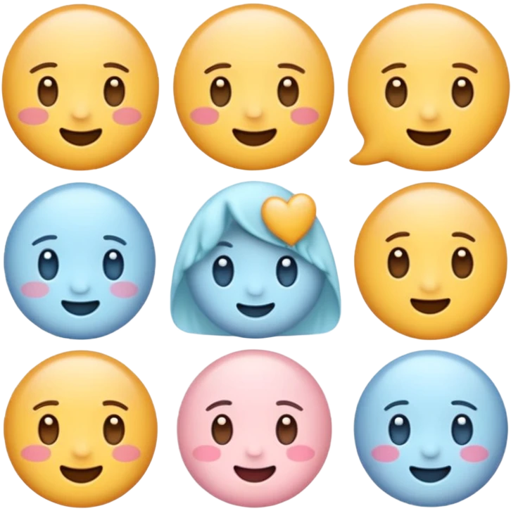 Cute Emojis Soft emoji