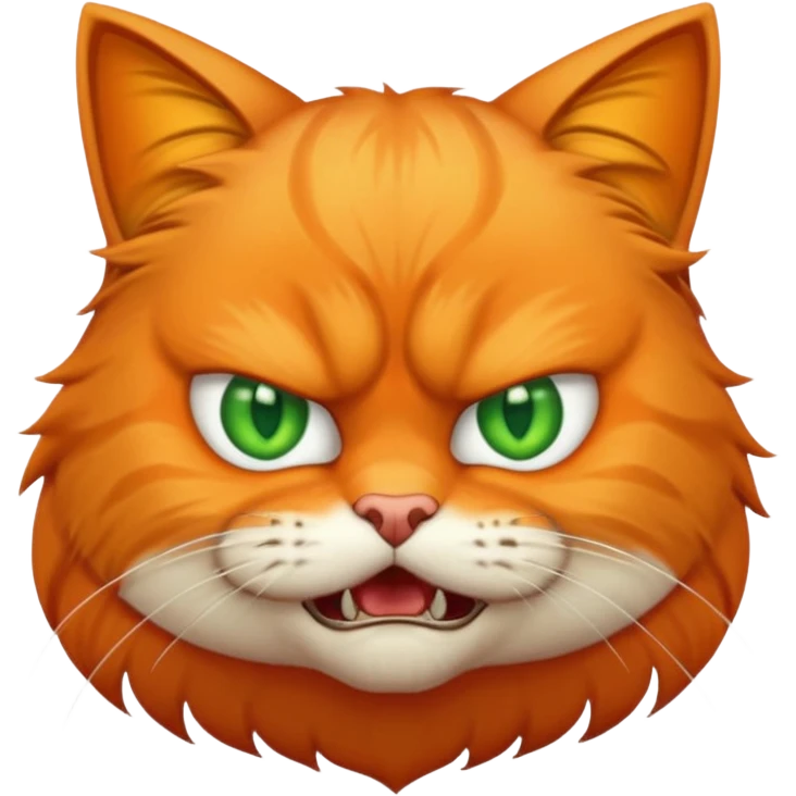 Angry cat  emoji