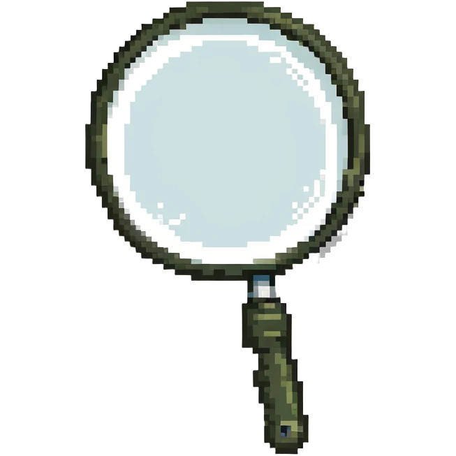 magnifying glass emoji