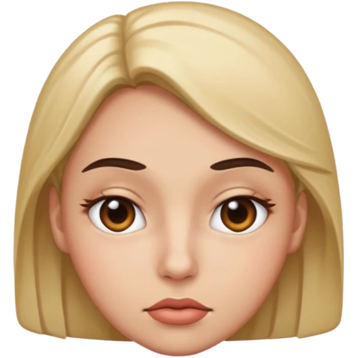 Bombastic side eye emoji