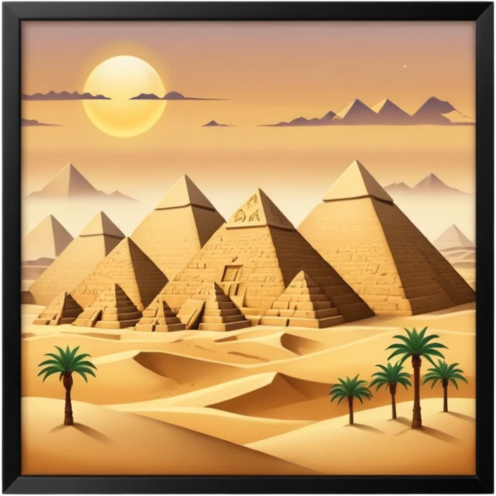 Det gamle Egypten  emoji