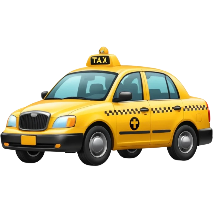 taxi cab emoji