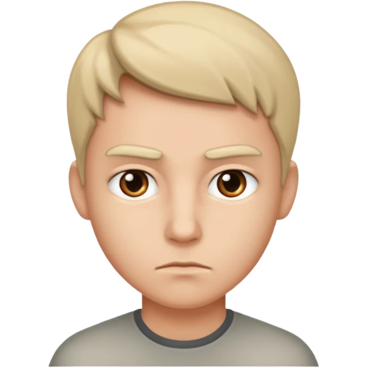 So very serious emoji