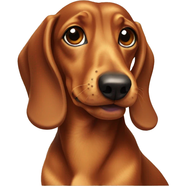 Daschund  emoji