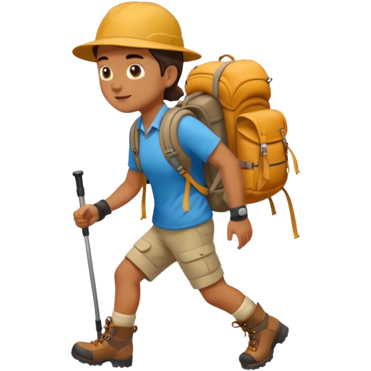 hiking emoji
