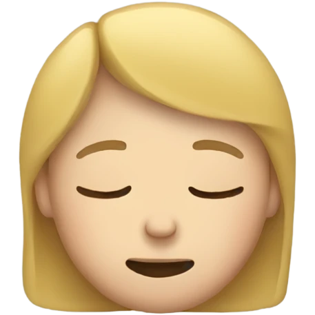 me sleeping  emoji