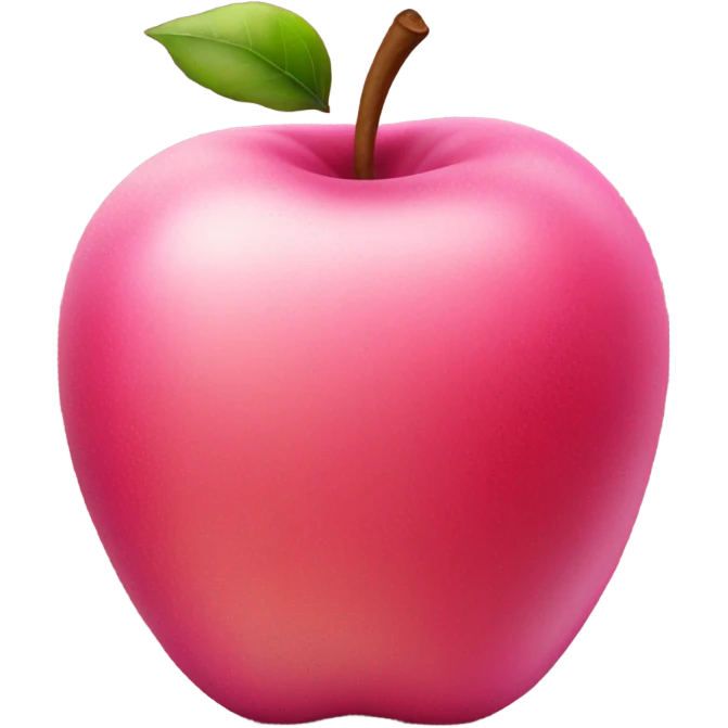 Pink Apple  emoji
