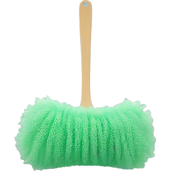 Synthetic mesh loofah emoji