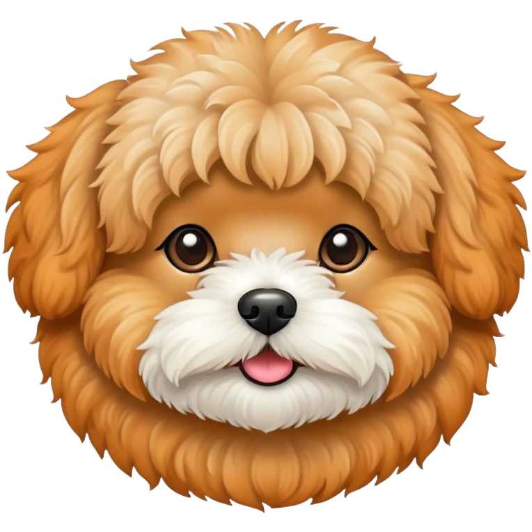 Maltipoo apricot emoji