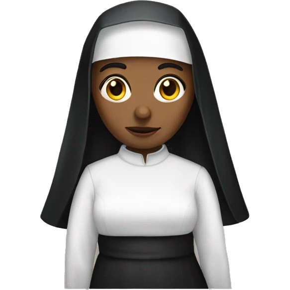 The nun emoji