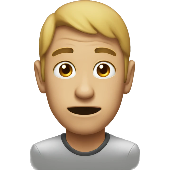 weirded out emoji