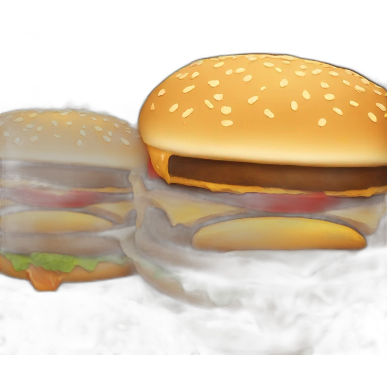 angry burger emoji