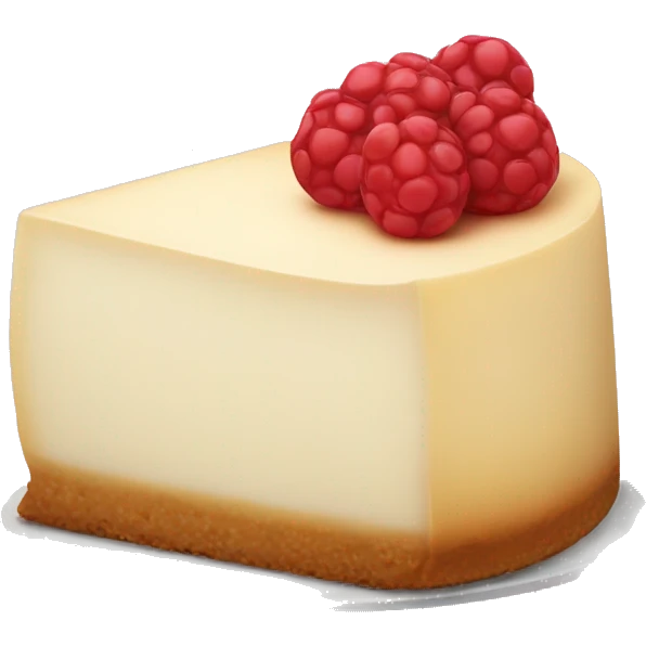 Cheesecake emoji