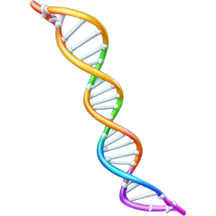 DNA cute emoji