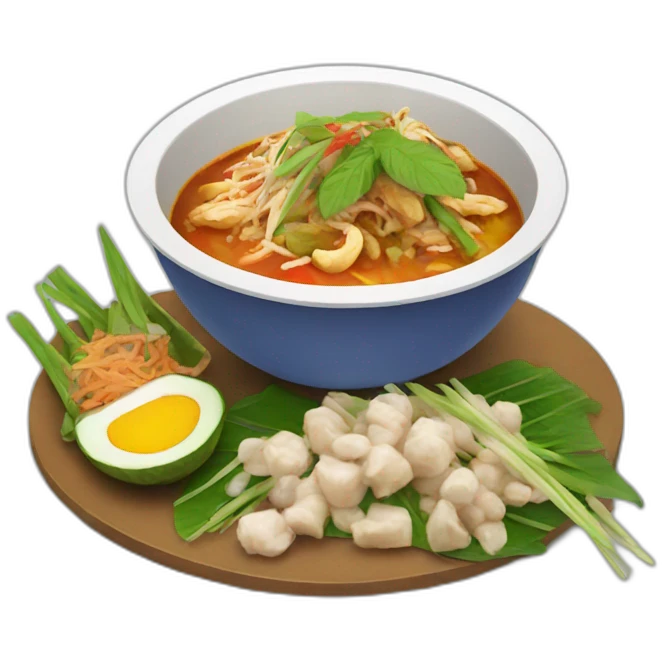 Thai food emoji