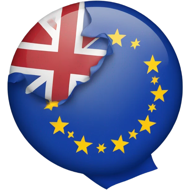 the flag of the European Union emoji
