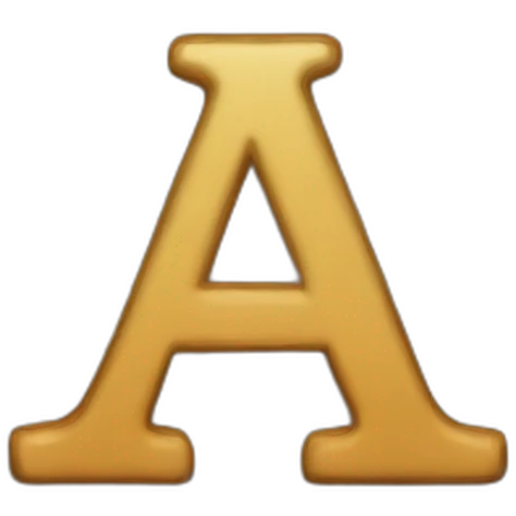letter-a emoji