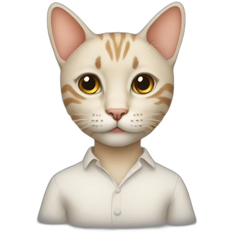 Human cat emoji