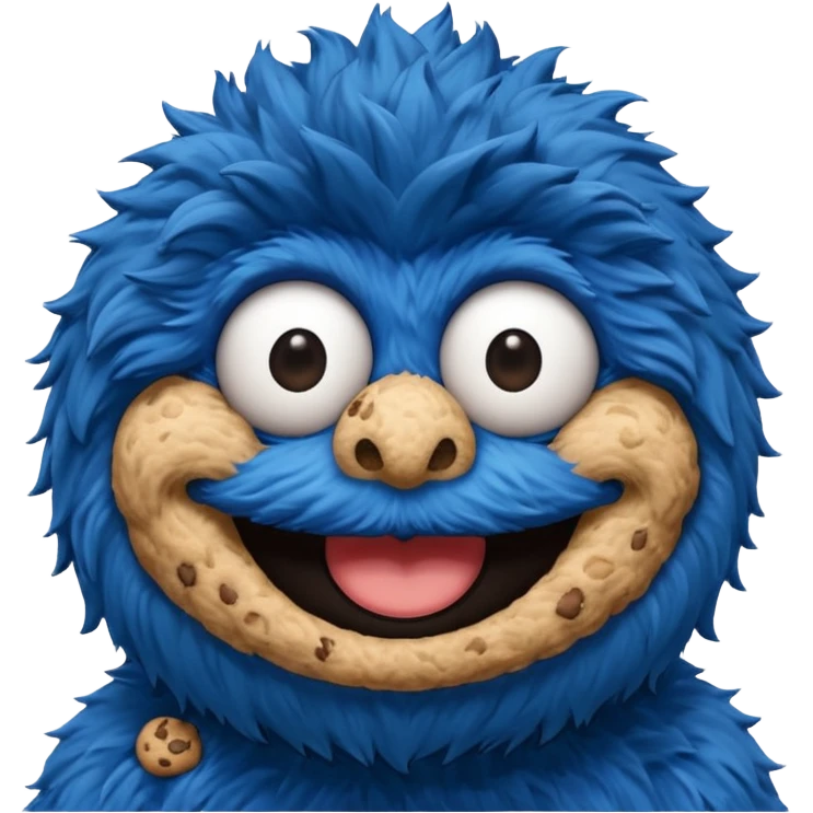 cookie monster emoji