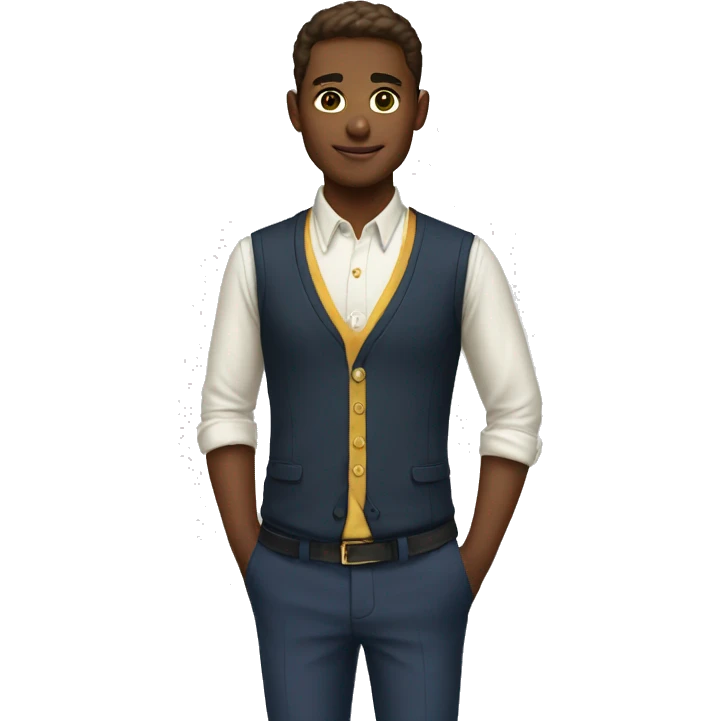 Preppy style emoji