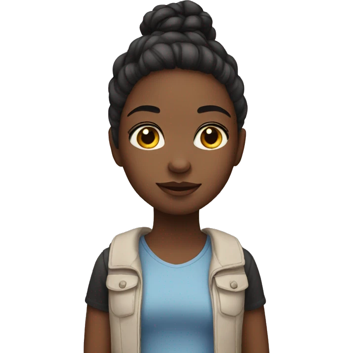 A girl  emoji