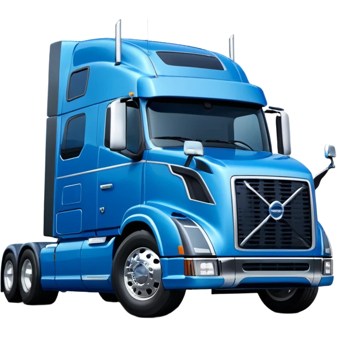 Volvo semi truck 2026 emoji