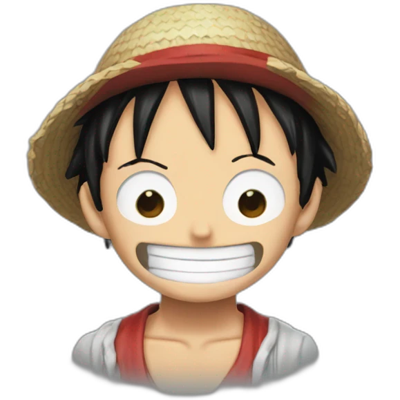 Luffy suc emoji