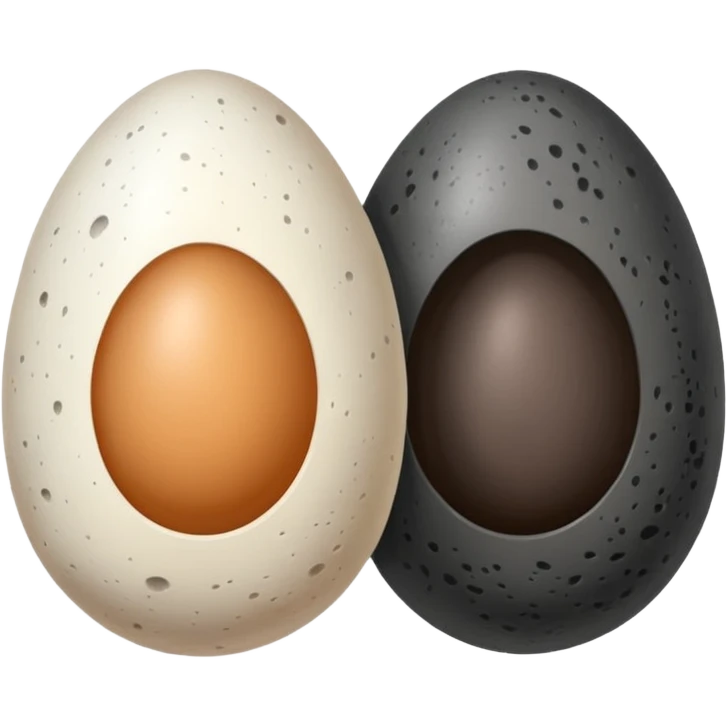 two crow eggs emoji