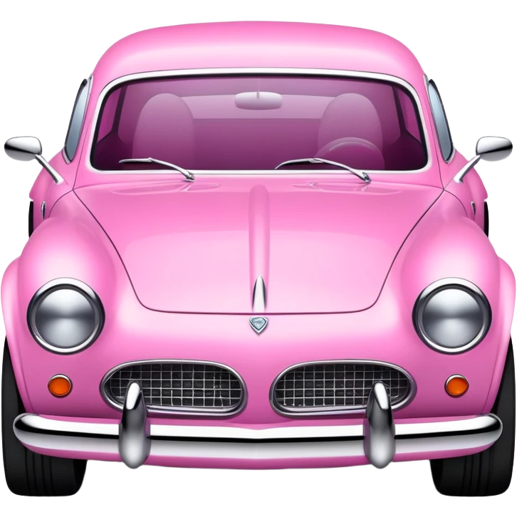 pink gothic modern car emoji