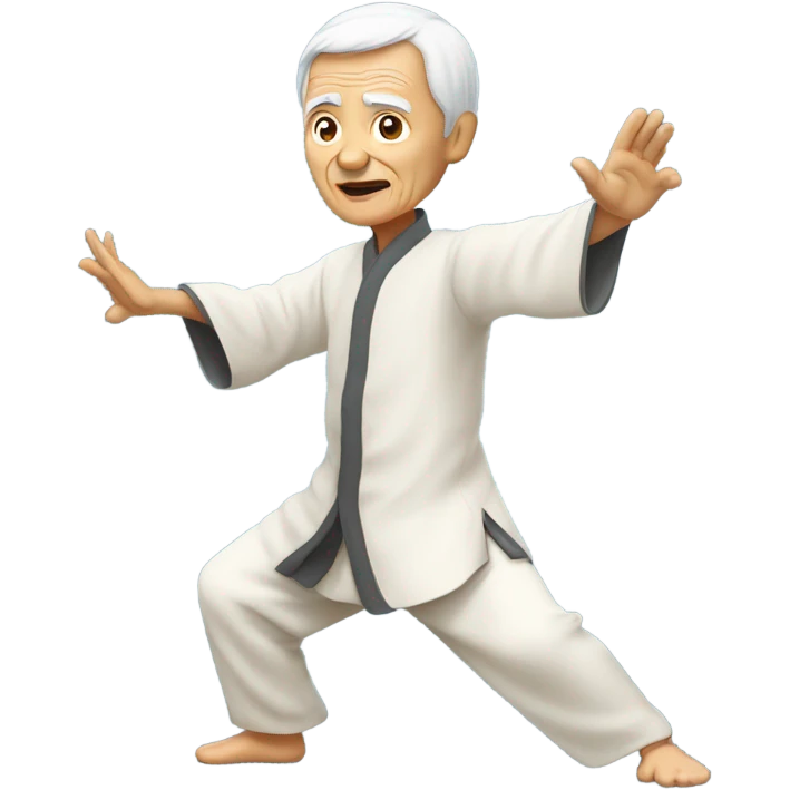 Senior tai chi emoji