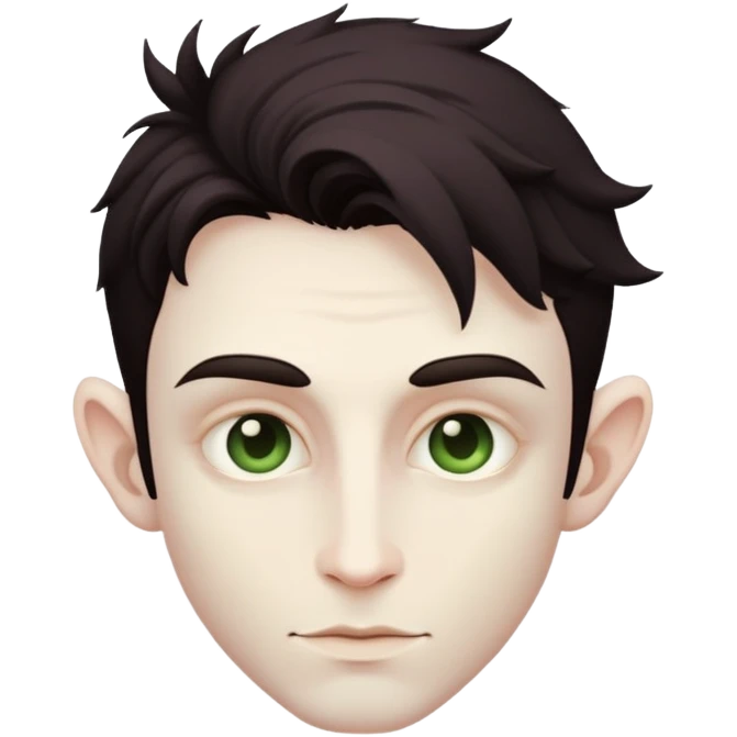 Mid thirties shadow male fae emoji