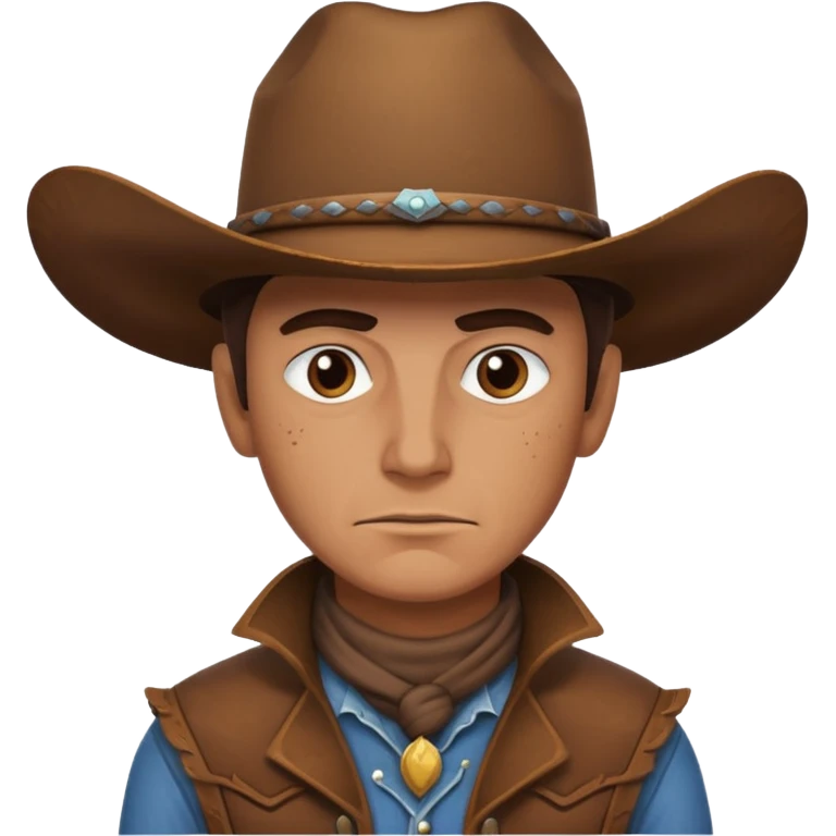 brown cowboy  emoji