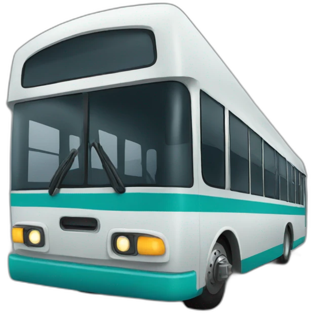 below a bus emoji