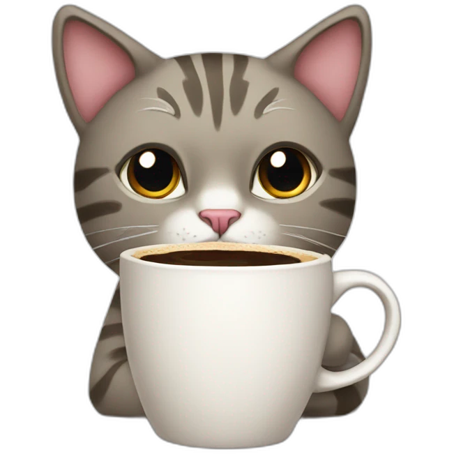 cat-drinking-coffe emoji