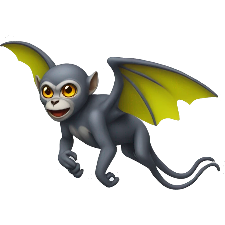 Flying monkeys  emoji